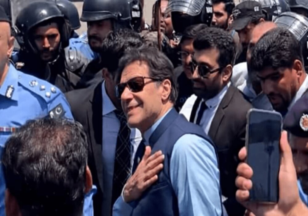 Imran Khan at Islamabad High Court