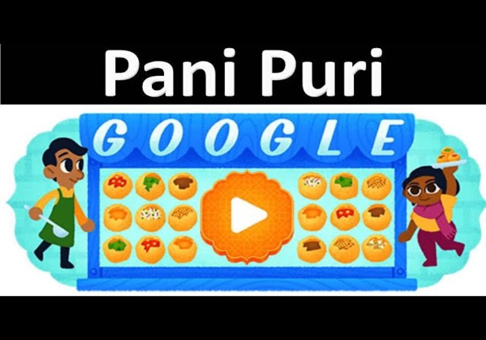 Google's 'Pani Puri' doodle wins hearts