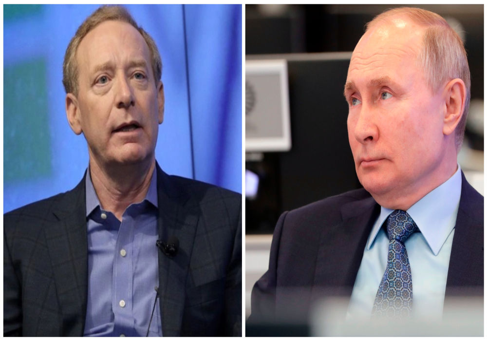 Microsoft CEO accuses Russia of propagating misinformation in Middle East