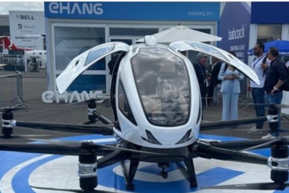 China’s unmanned air taxi showcased at Paris Air Show 2025